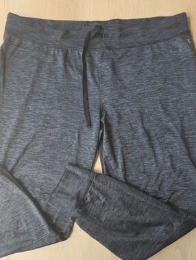 Danskin Now Heathered Charcoal Gray Jogger Sweatpants